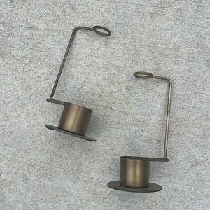 Magnolia home candle sticks